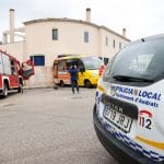 Autobús sin frenos "Estamos bien, ha sido un susto" 1 Autobus accidente Andratx 1