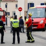 Autobús sin frenos "Estamos bien, ha sido un susto" 2 Autobus accidente Andratx 2