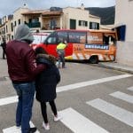 Autobús sin frenos "Estamos bien, ha sido un susto" 4 Autobus accidente Andratx 4